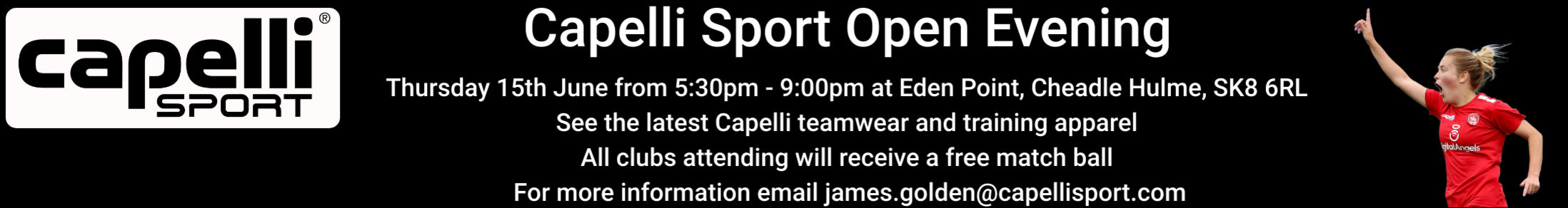 Capelli website banner