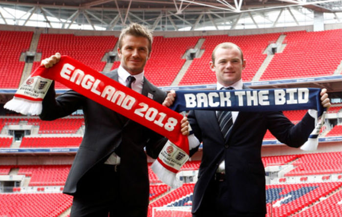 2018-England-World-Cup-bid---Rooney-and-Beckham