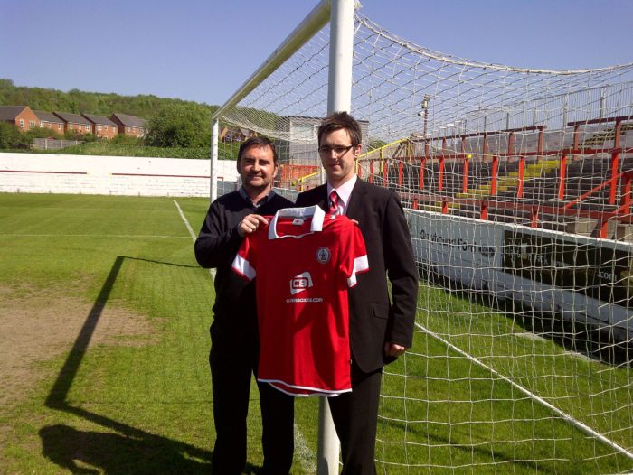 Accrington Stanley sign with Cleverbox