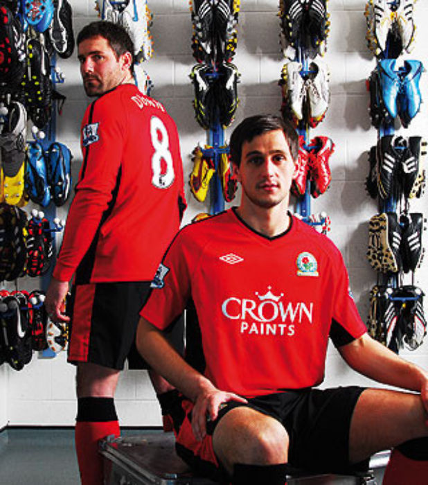 Blackburn Rovers shirt - Volcanic Ash