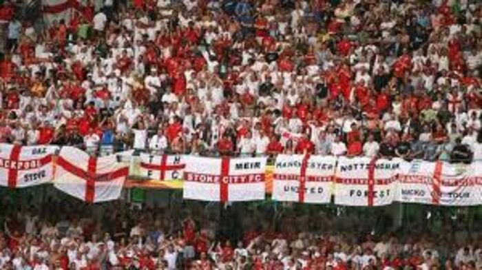 England Fans Euro 2012