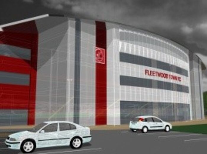 Fleetwood Town East Stand