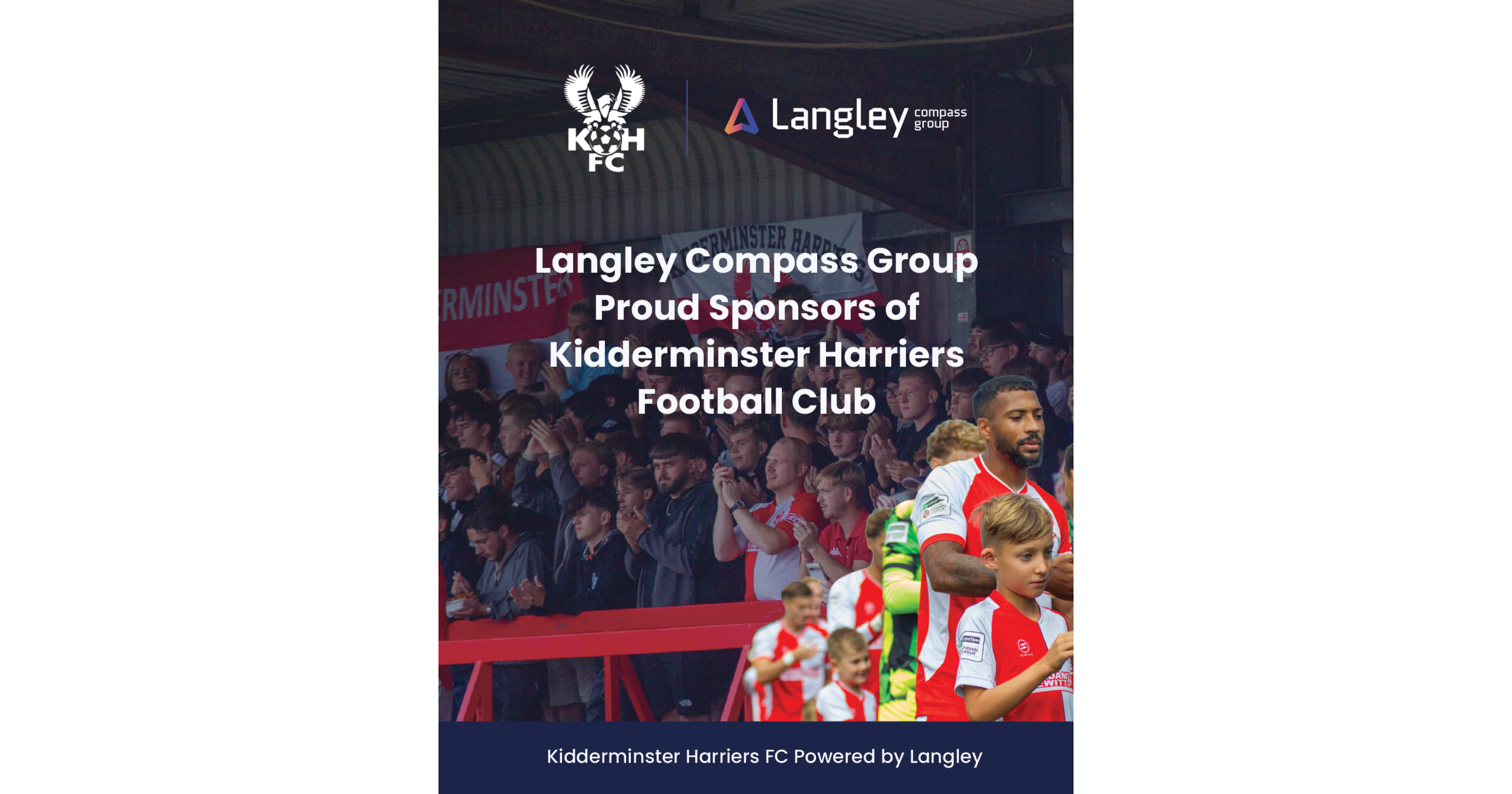 Langley Compass Group renueva alianza con Kidderminster Harriers
