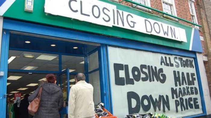 JJB Store - closing down