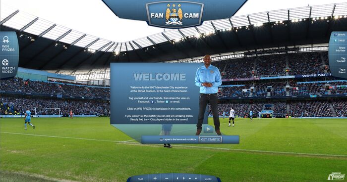 Man City Fc - Fan Cam Webpage