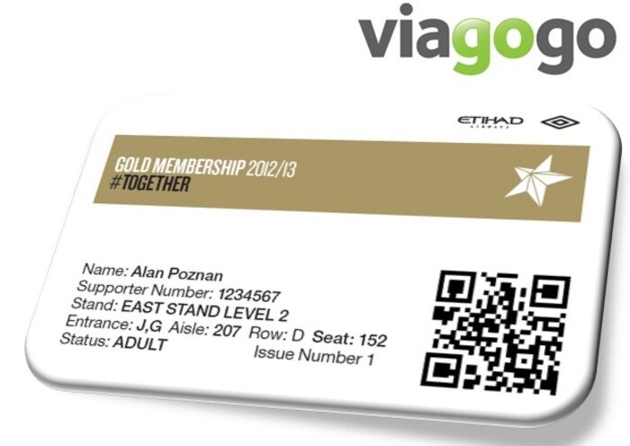 Man City - Membership Card and Logo