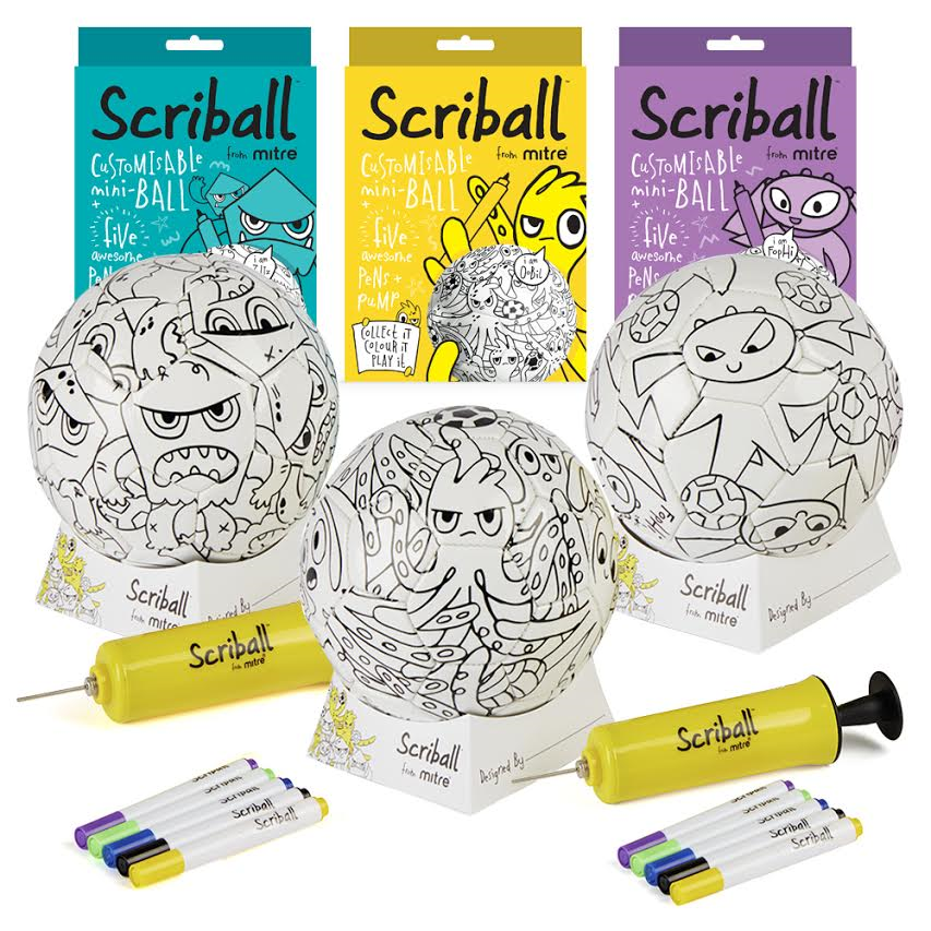 Scriball a new ball launched by Mitre