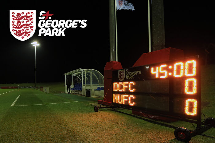 St Georges Park scoreboard